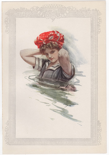 Bachelor Belles by Harrison Fisher (1908)